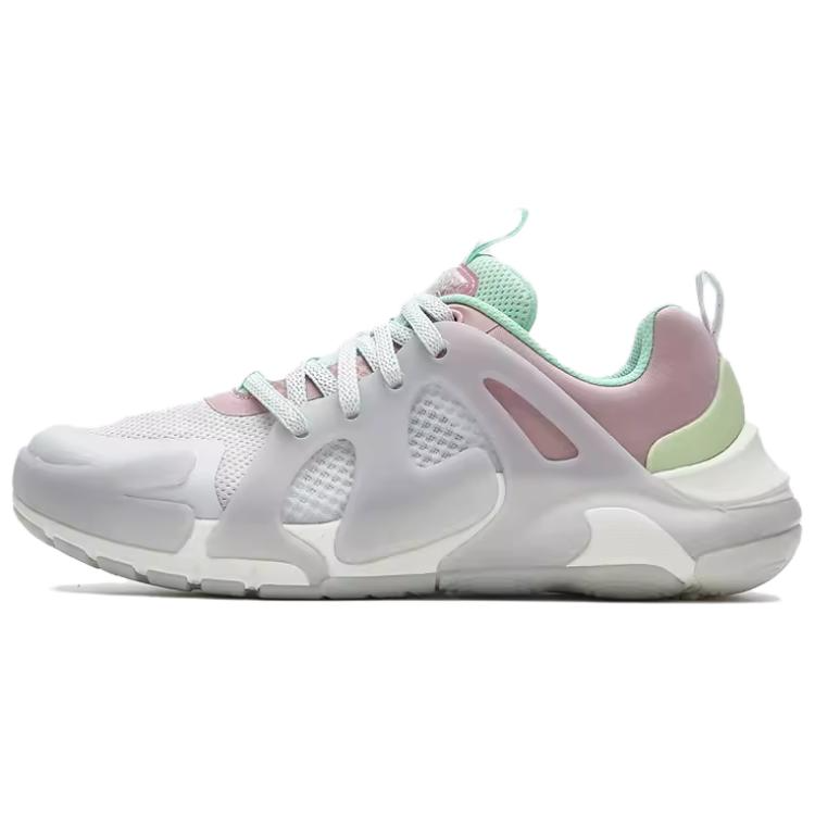 FILA Low Top Casual Running Shoes Women's Gray Pink