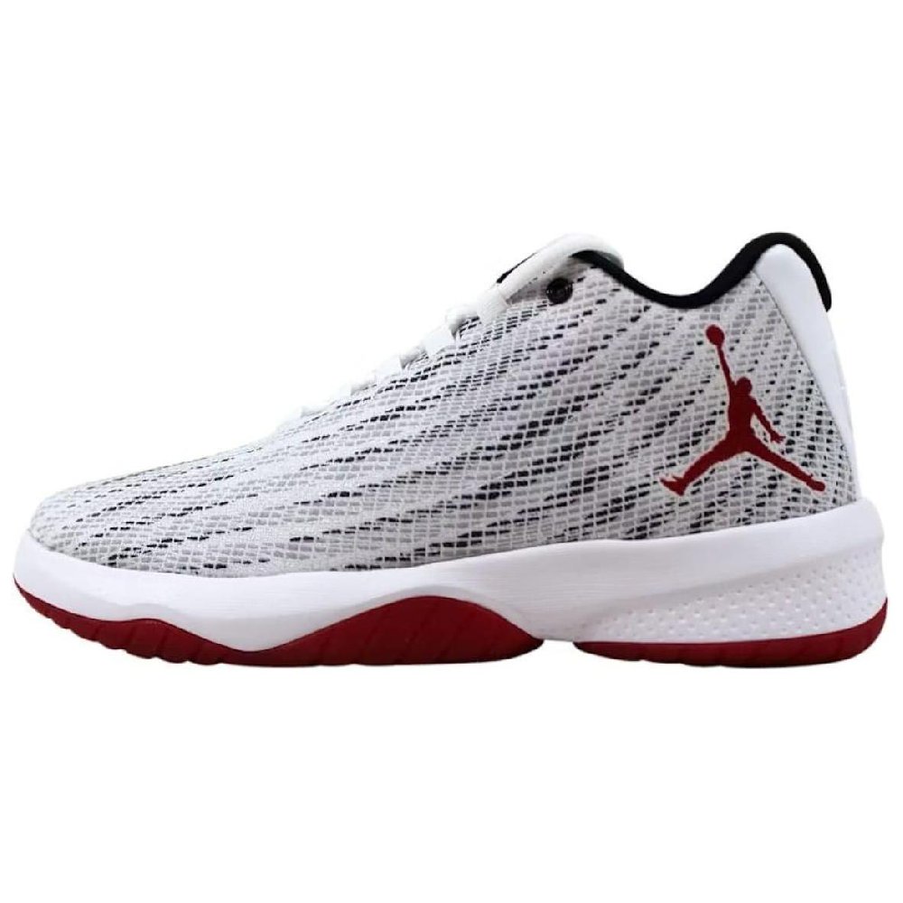 Jordan B.Fly White/Gym Red/Black