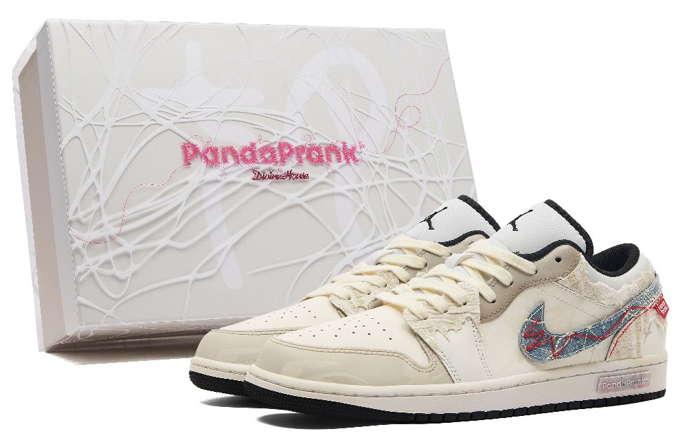 Jordan Air Jordan 1 Vintage Basketball Shoes Men Low Top Yellow/Blue
