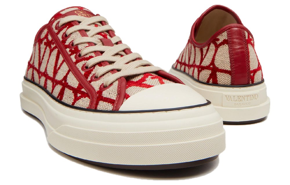 Valentino Garavani Toile Iconographe Low-top Sneakers