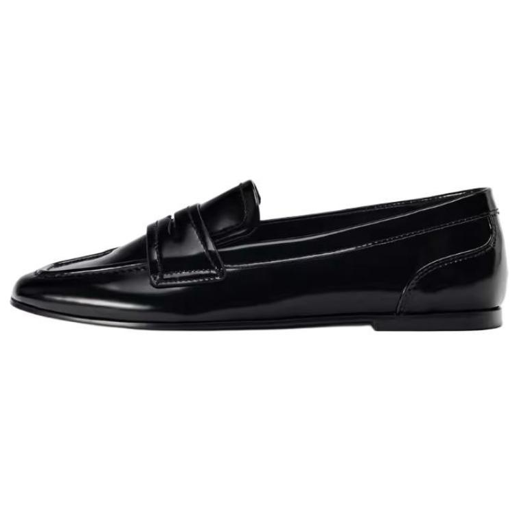 ZARA Loafers 0.5cm Women's Black