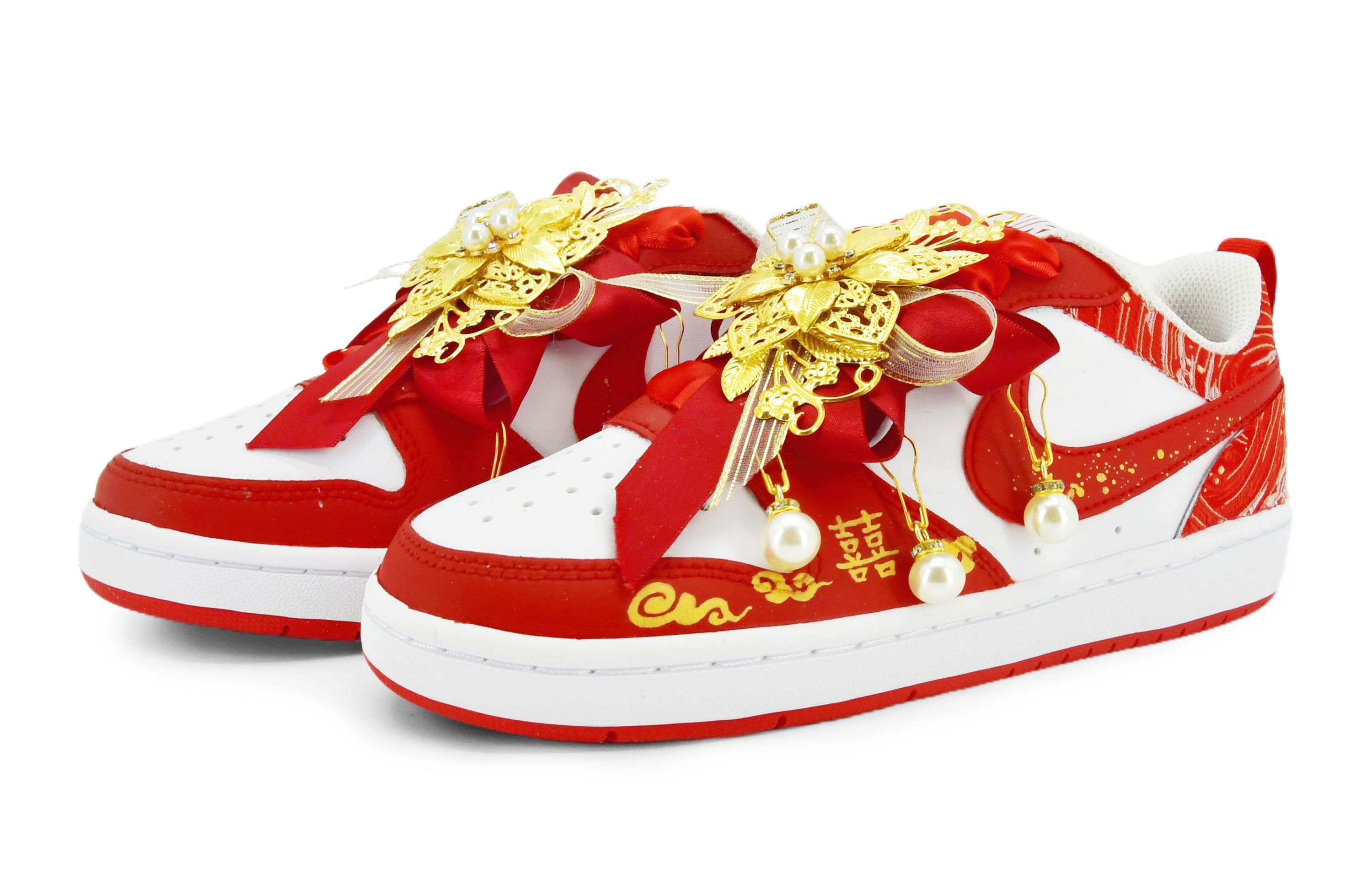 Nike Court Borough 2 Anti-Slip And Wear-Resistant Lightweight Skateboard Shoes Women's Red купить в интернет-магазине Yoocart с быстрой доставкой по России.