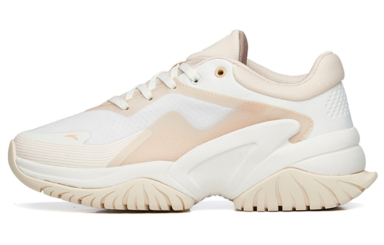 ANTA Variety Training Collection Training Shoes Women's Low top Ivory White/Wheat Khaki