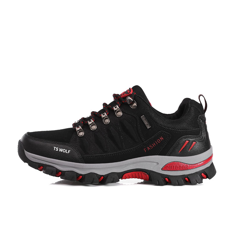 Scout Wolf Low-Top Hiking & Trekking Shoes Unisex Black