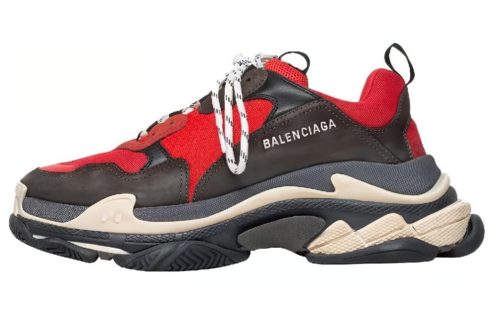 Balenciaga Triple S Red Black 2019