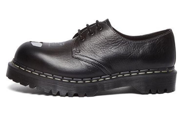 Dr. Martens 1461 Bex Exposed Steel Toe Oxford Shoes 'Black'