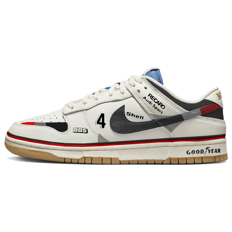 Nike Dunk Anti Slip Wear Resistant Low Top Skateboard Shoes Men's Milk Blue