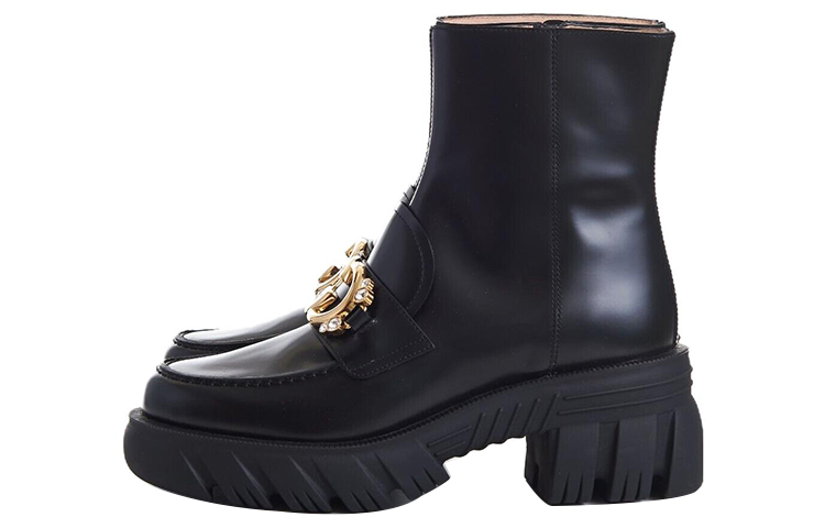 GUCCI Women's Interlocking G Boot 'Nero' Women's