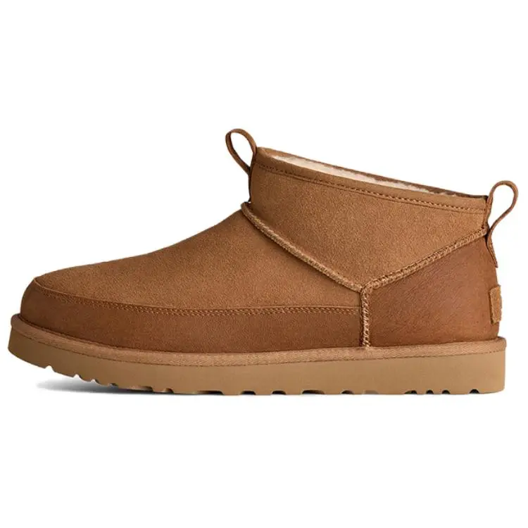 UGG CLASSIC ULTRA MINI Snow Boots Men's Chestnut