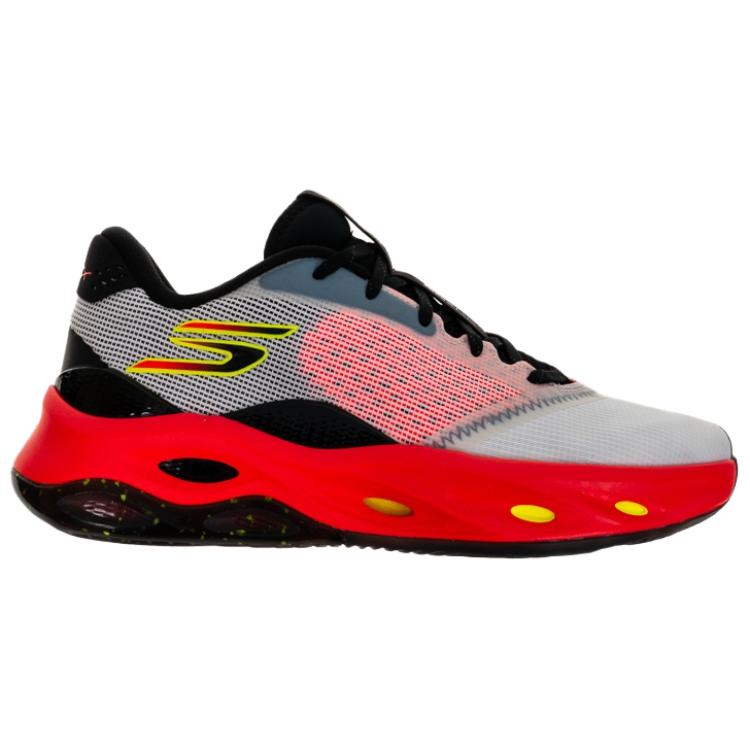 Skechers SKX Float Low Top Basketball Shoes Men's White Red Black купить в интернет-магазине Yoocart с быстрой доставкой по России.