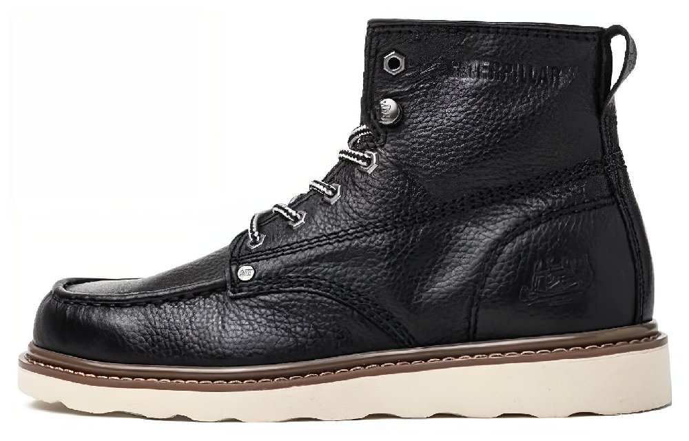 CAT Glenrock Mid Ankle-Length Outdoor Boots Men's Black