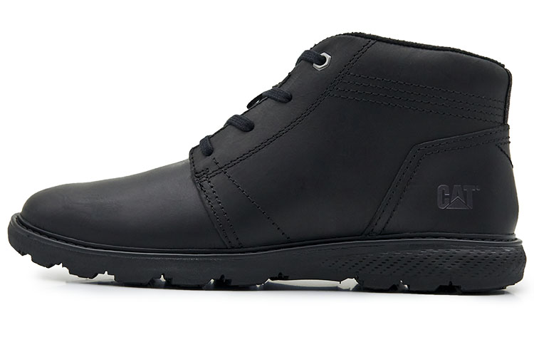 CAT Outdoor Boots Men Mid-Top Black