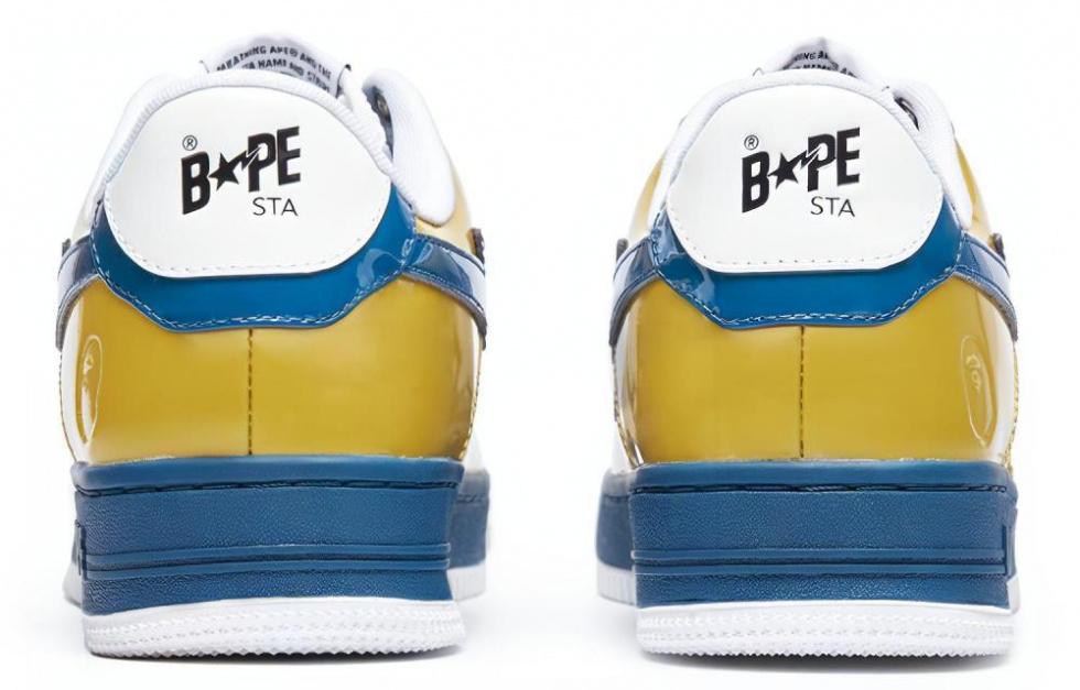 BAPE A BATHING APE Bape Sta Nostalgic Blue Yellow купить в интернет-магазине Yoocart с быстрой доставкой по России.