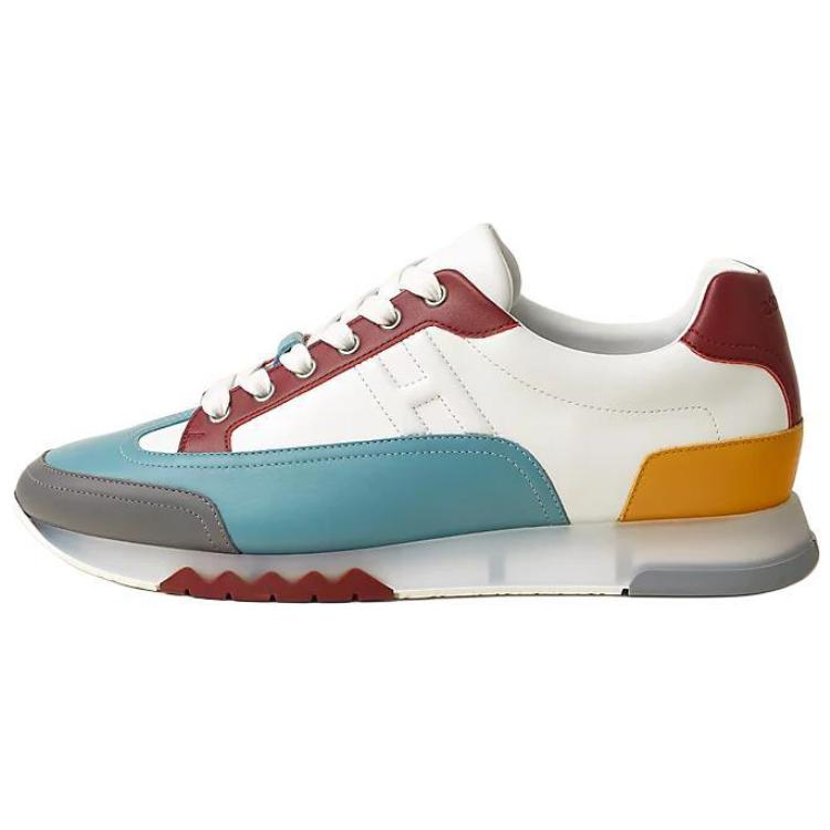 HERMES Trail Low top Casual Shoes Men's White