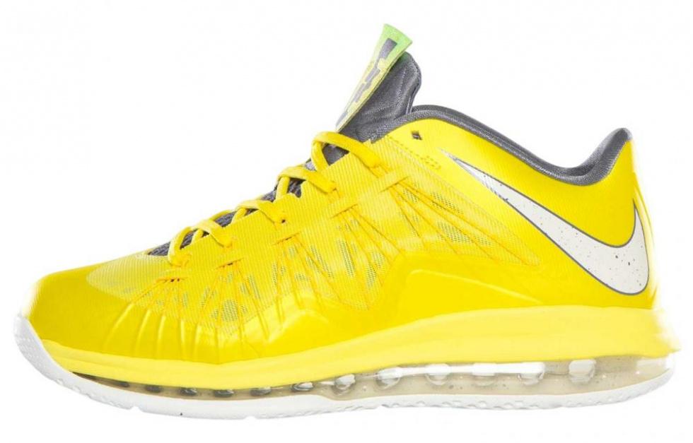 Nike LeBron X Low Sonic Yellow