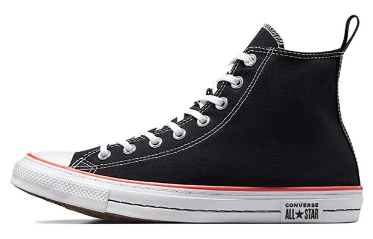 Converse Chuck Taylor All Star High Crafted Stitch Shoes 'Black White'