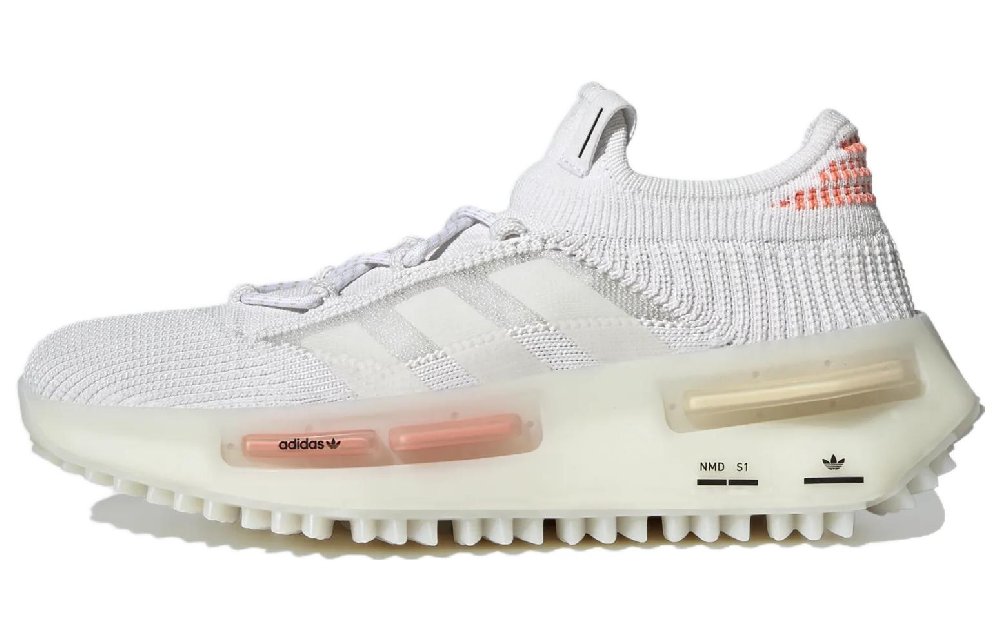 Adidas Originals Nmd S1 White Coral Fusion Women's