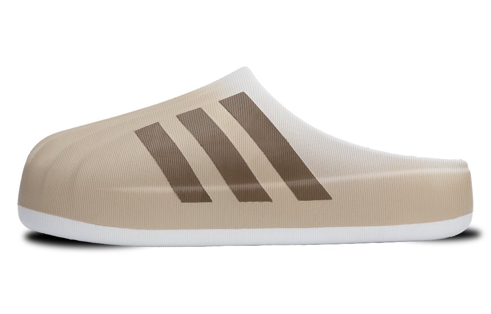 Adidas Originals AdiFOM Superstar Abrasion Resistant Slip Resistant Odor Resistant Closed Toe Slippers Unisex Coffee