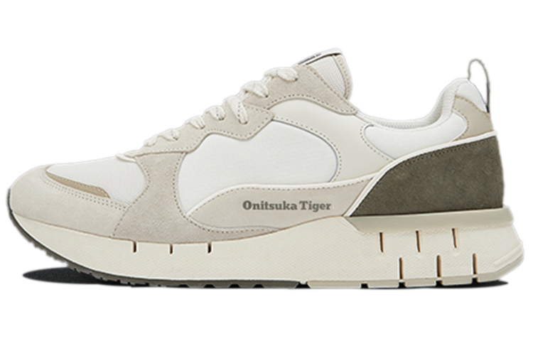 Onitsuka Tiger Bravon Shoes 'White Beige Green'