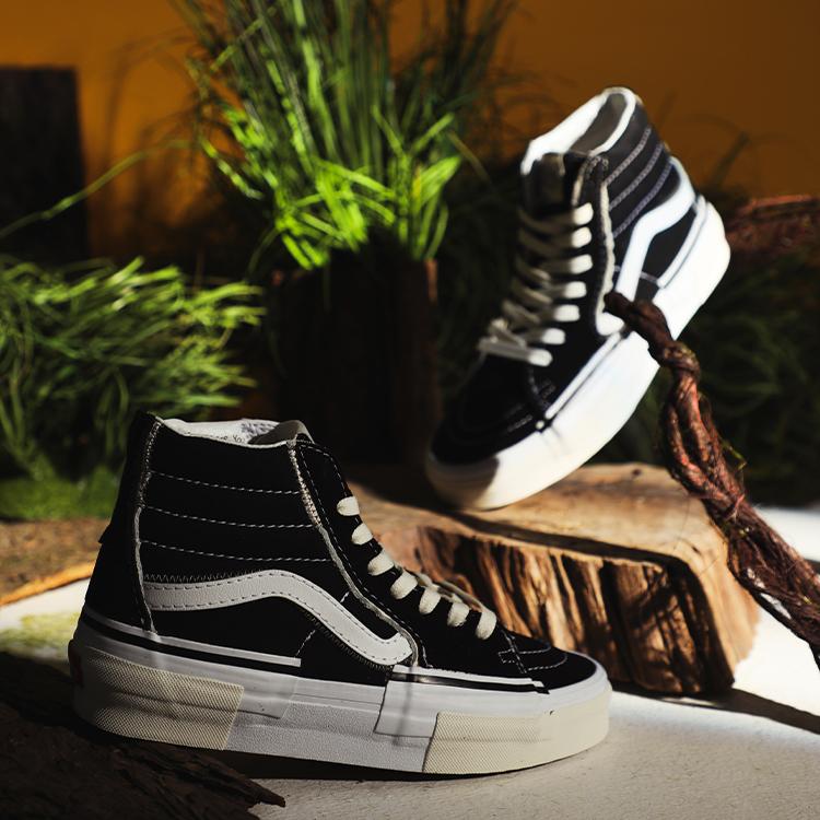 Vans SK8 Hi Reconstruct Blackwhite купить в интернет-магазине Yoocart с быстрой доставкой по России.
