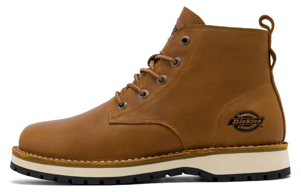 Dickies Short Mid-Calf Martin Boot Men's Red Brown