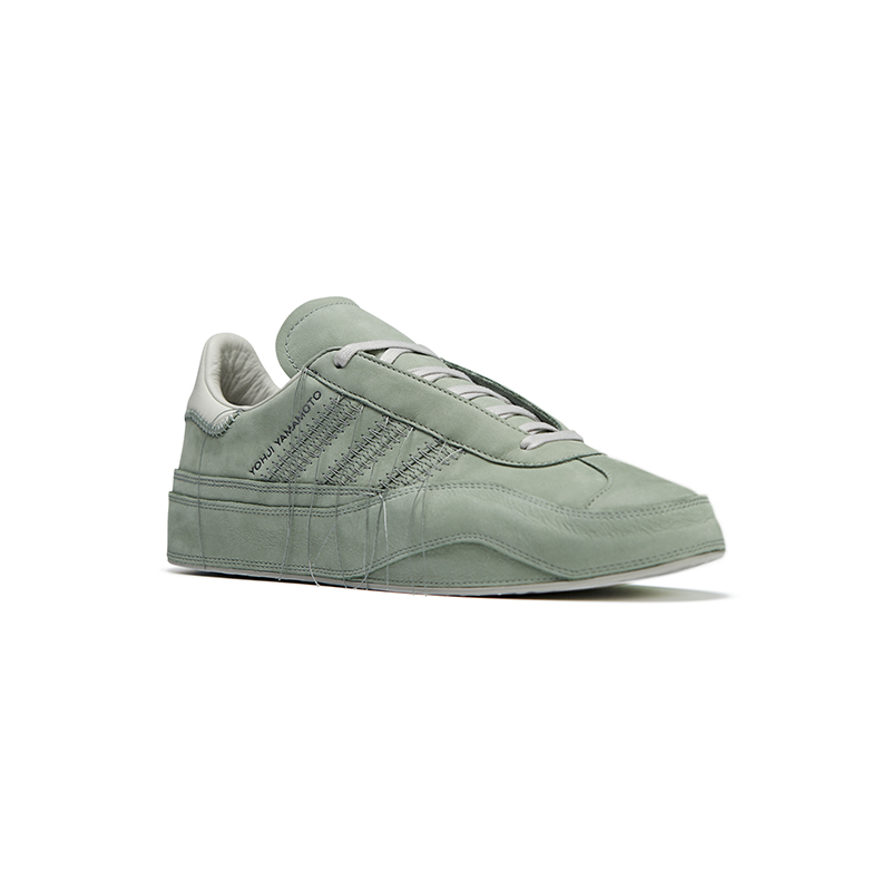 Adidas Y 3 Gazelle Silver Green Off White Light Brown
