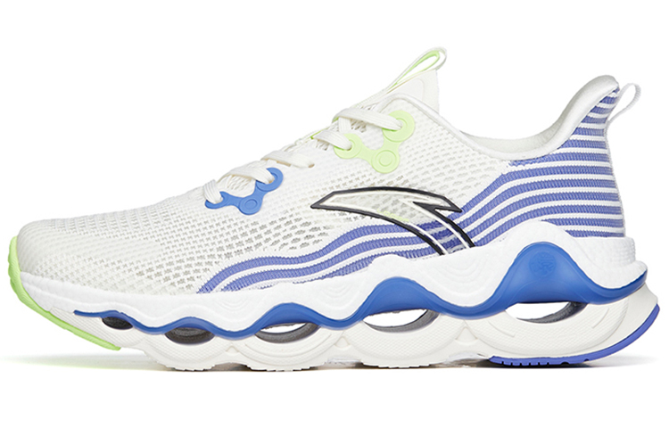 Anta Martian Foam Lightweight And Wear-resistant Low-Top Running Shoes Men's White Purple