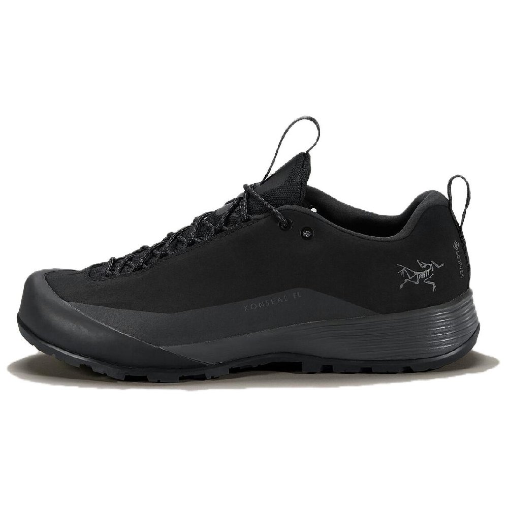 Arcteryx Konseal FL Slip Resistant, Abrasion Resistant, Supportive, Lightweight Low Top Hiking Shoes Women's Black