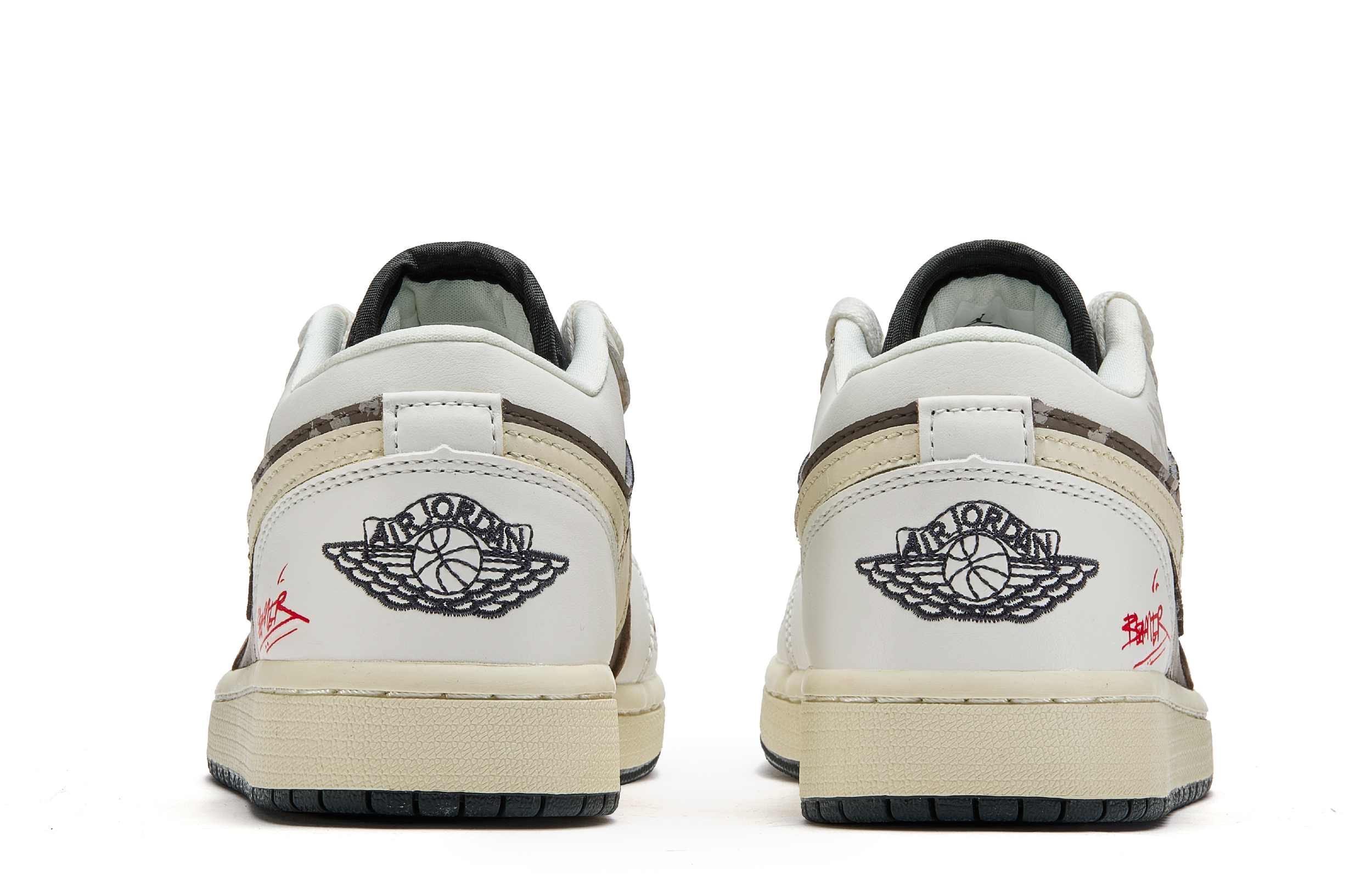 Jordan Air Jordan 1 Da Vinci Custom Anti Gravity Slip Resistant Low Top Vintage Basketball Shoes Women's Brown Green купить в интернет-магазине Yoocart с быстрой доставкой по России.