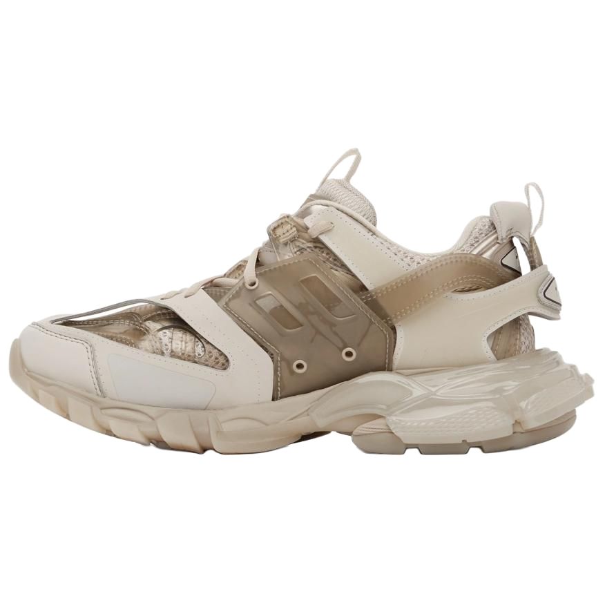 Balenciaga Track 1.0 Low Top Casual Shoes Women's Light Beige