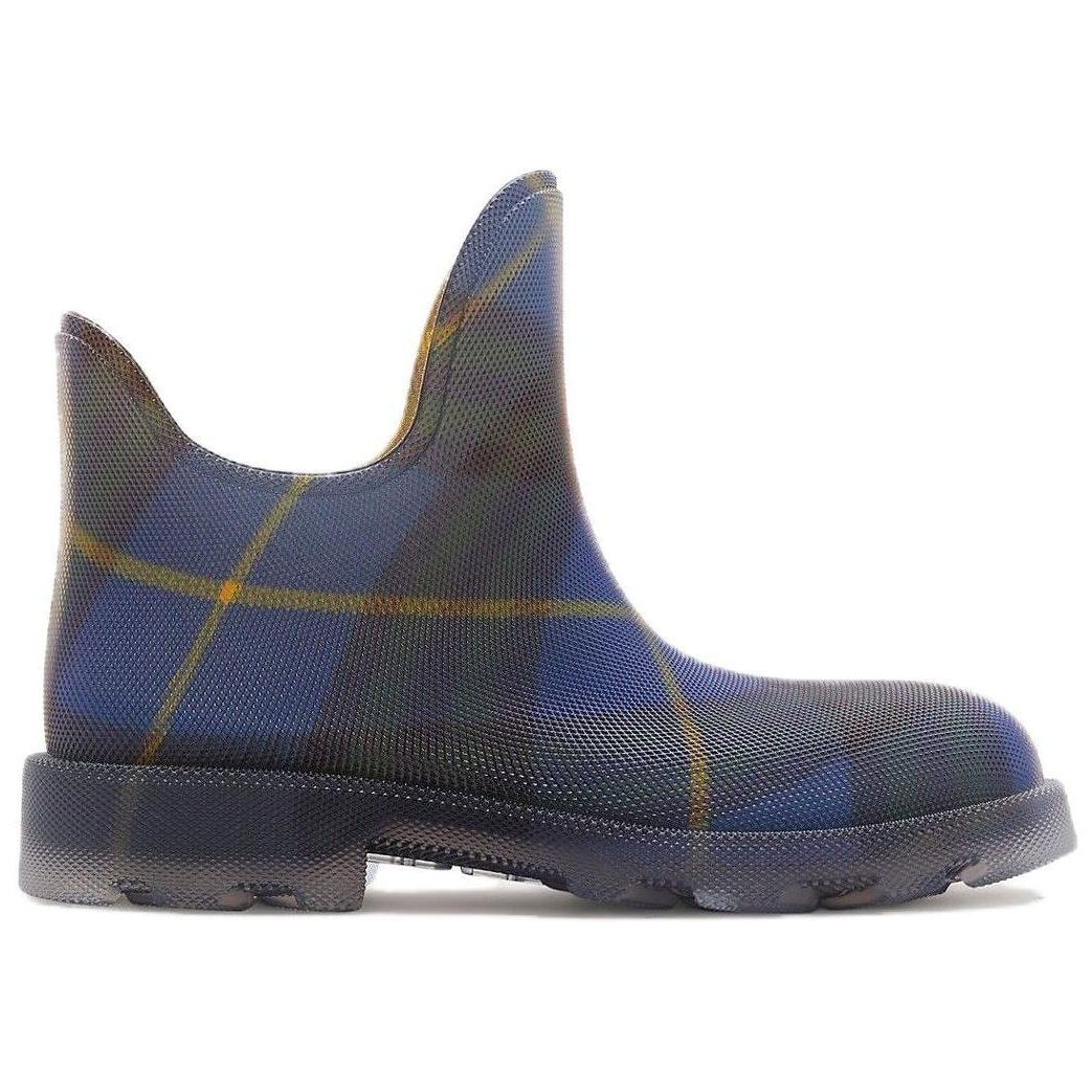 Burberry Marsh Checked Rubber Ankle Boots купить в интернет-магазине Yoocart с быстрой доставкой по России.