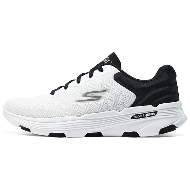 Skechers Low Top Running Shoes Men's White Black