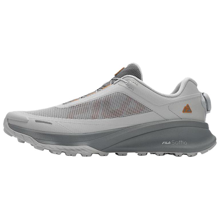 FILA LYNX BOA 3+ Abrasion Resistant Low Top Running Shoes Men's Gray