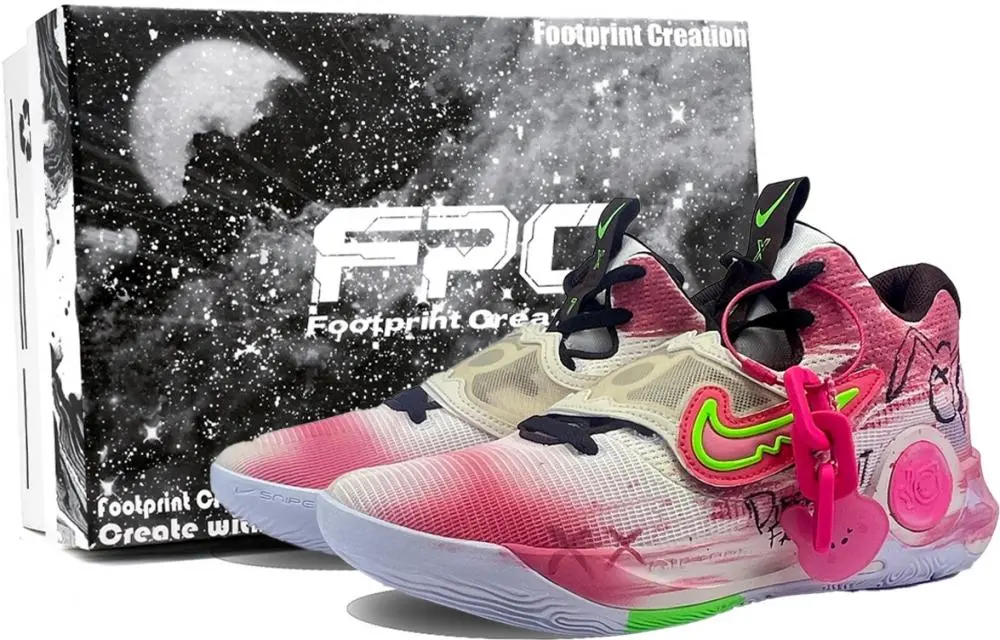 Nike KD Trey 5 IX Basketball Shoes Unisex Low top Pink