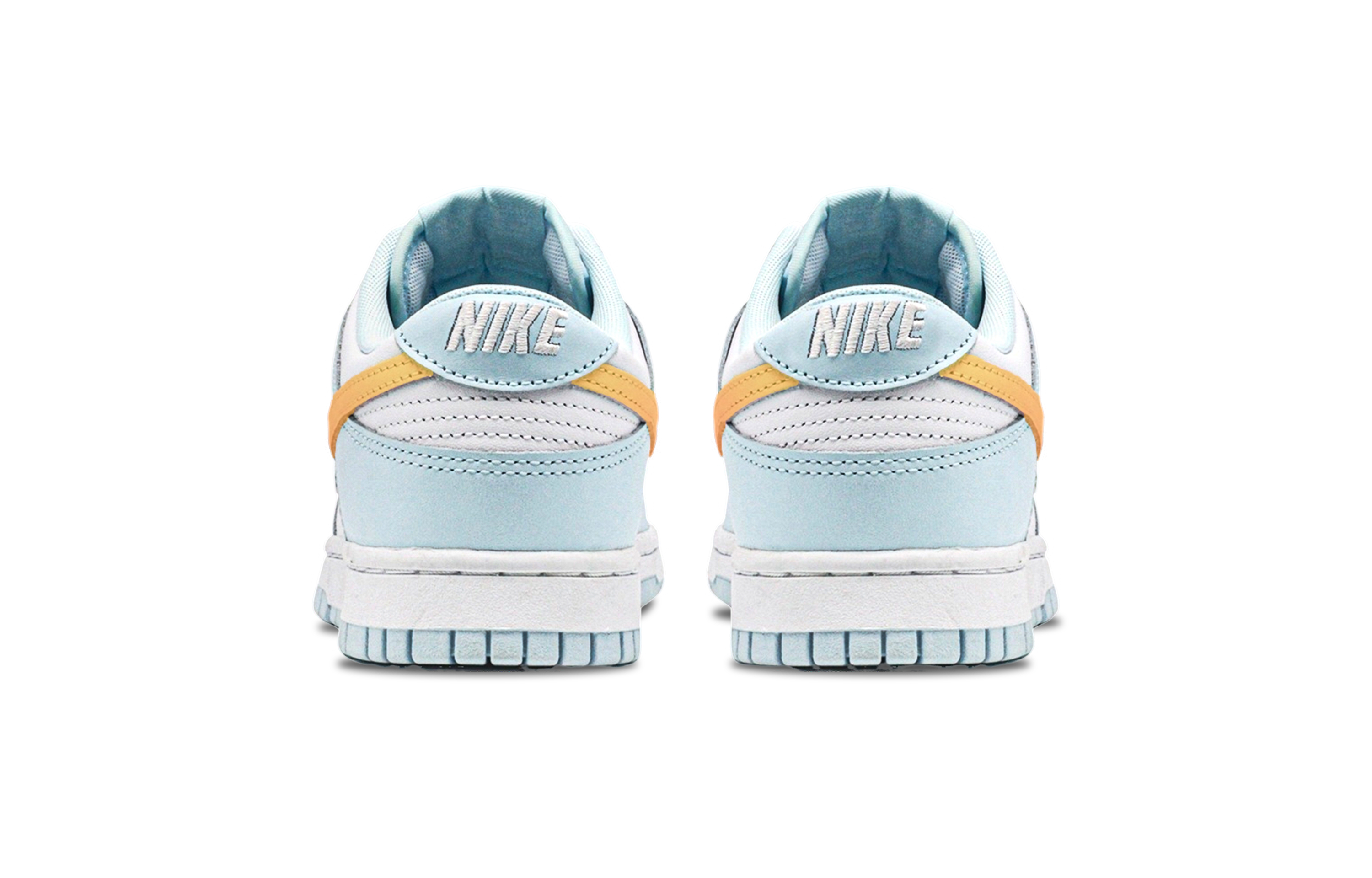 Nike Dunk Sunlight Sea Salt Abrasion Resistant Low Top Skateboard Shoes Women's Orange Blue купить в интернет-магазине Yoocart с быстрой доставкой по России.