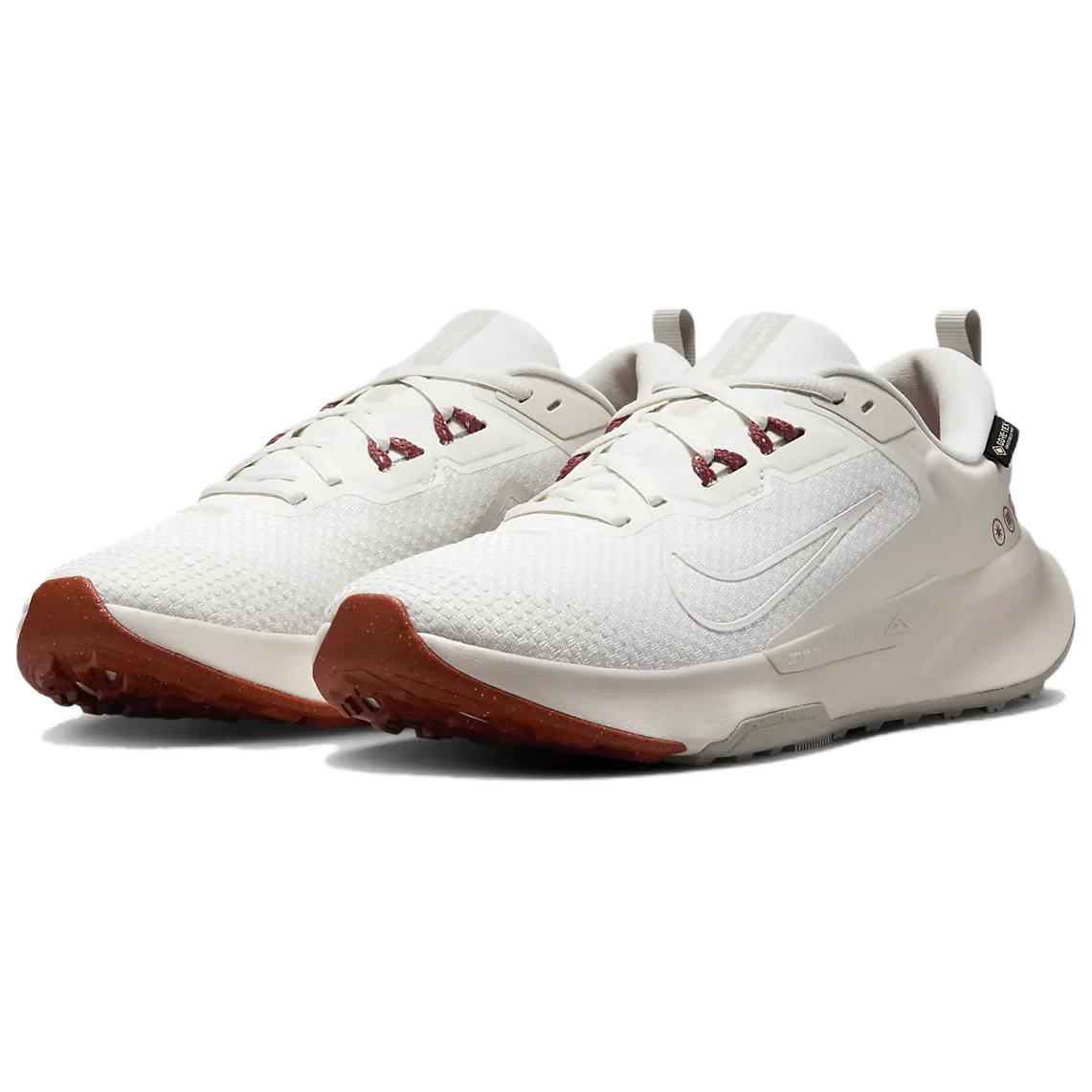 Nike Juniper Trail 2 Abrasion Resistant Low Top Trail Running Shoes Women's White Red купить в интернет-магазине Yoocart с быстрой доставкой по России.