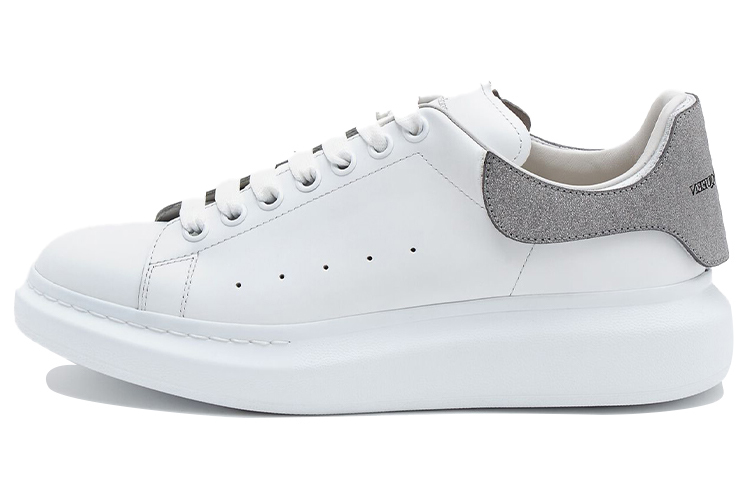 Alexander McQueen Oversized Sneaker 'White Grey Suede'