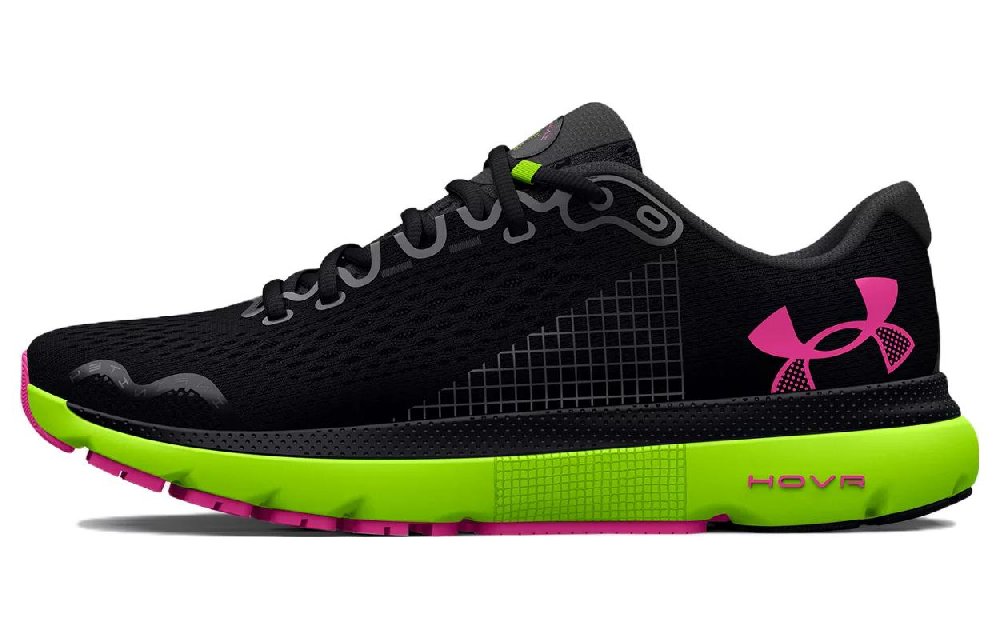 Under Armour Hovr Infinite 4 'Black Green Pink'
