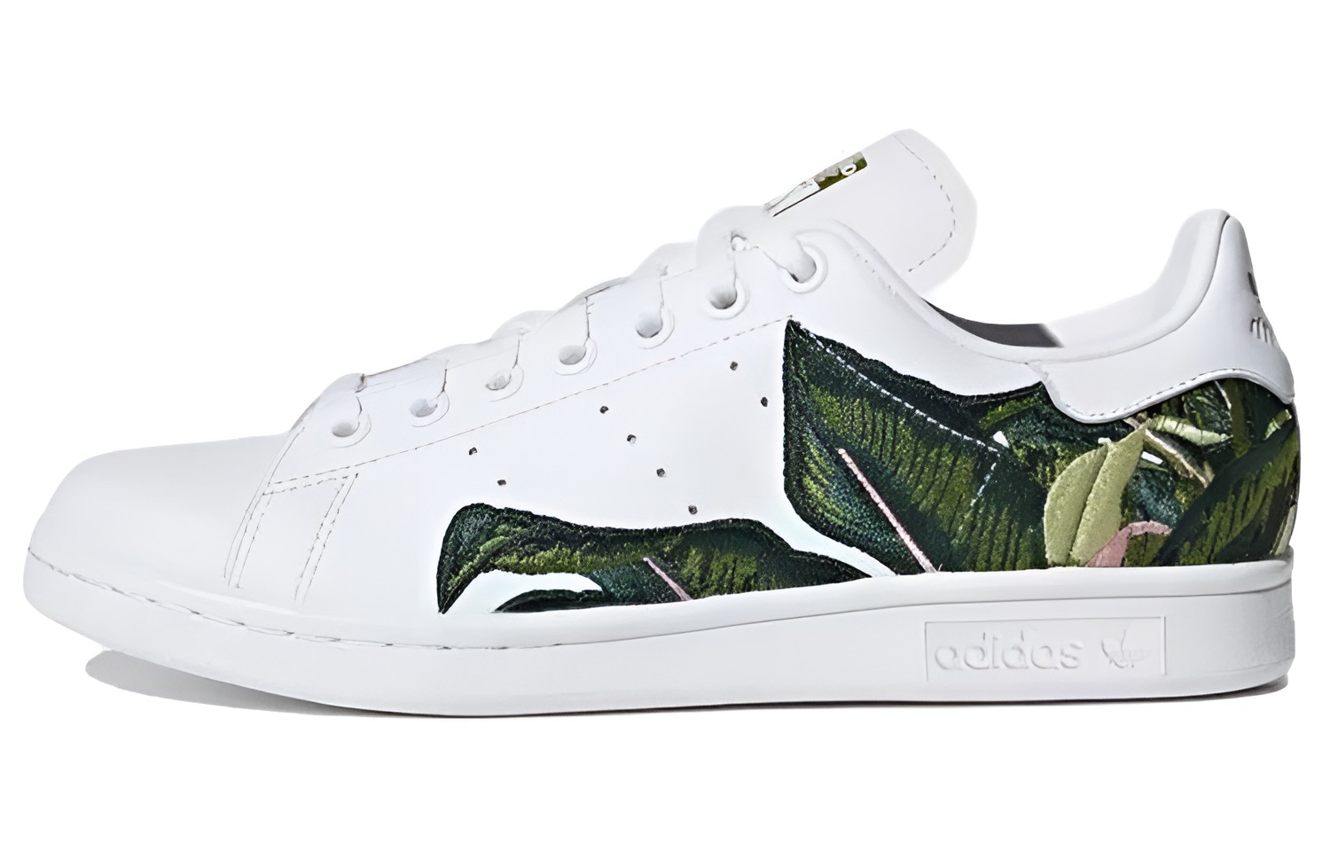 Adidas Originals StanSmith Slip Resistant Abrasion Resistant Low top Skateboard Shoes Women's White Green