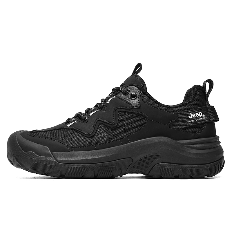 Jeep Outdoor Collection Low top Hiking Shoes Unisex Black