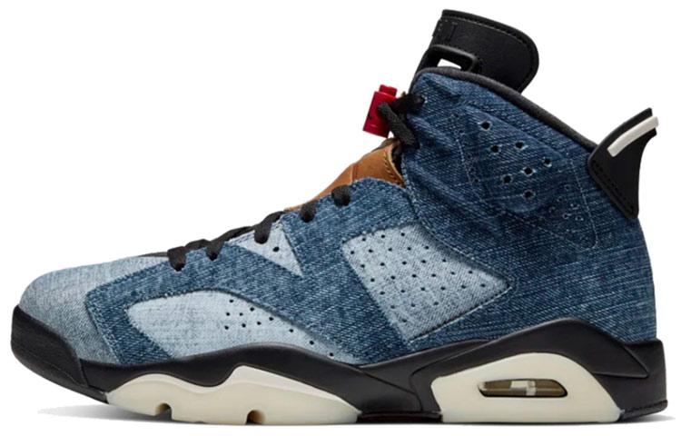 Jordan Air Jordan 6 Винтажные баскетбольные кроссовки MID Top Мужские