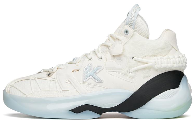 Anta KT7 Performance Basketball Shoes Men's Ecru Destruction Edition