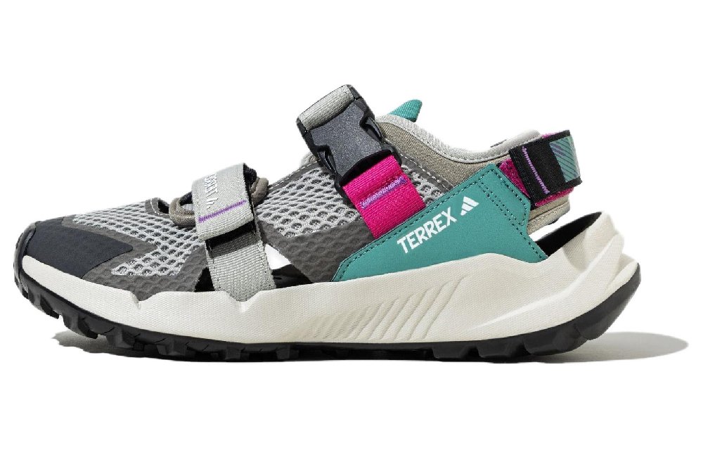 Adidas Terrex Hydroterra Breathable Traction River Trekking Shoes Unisex Gray Blue
