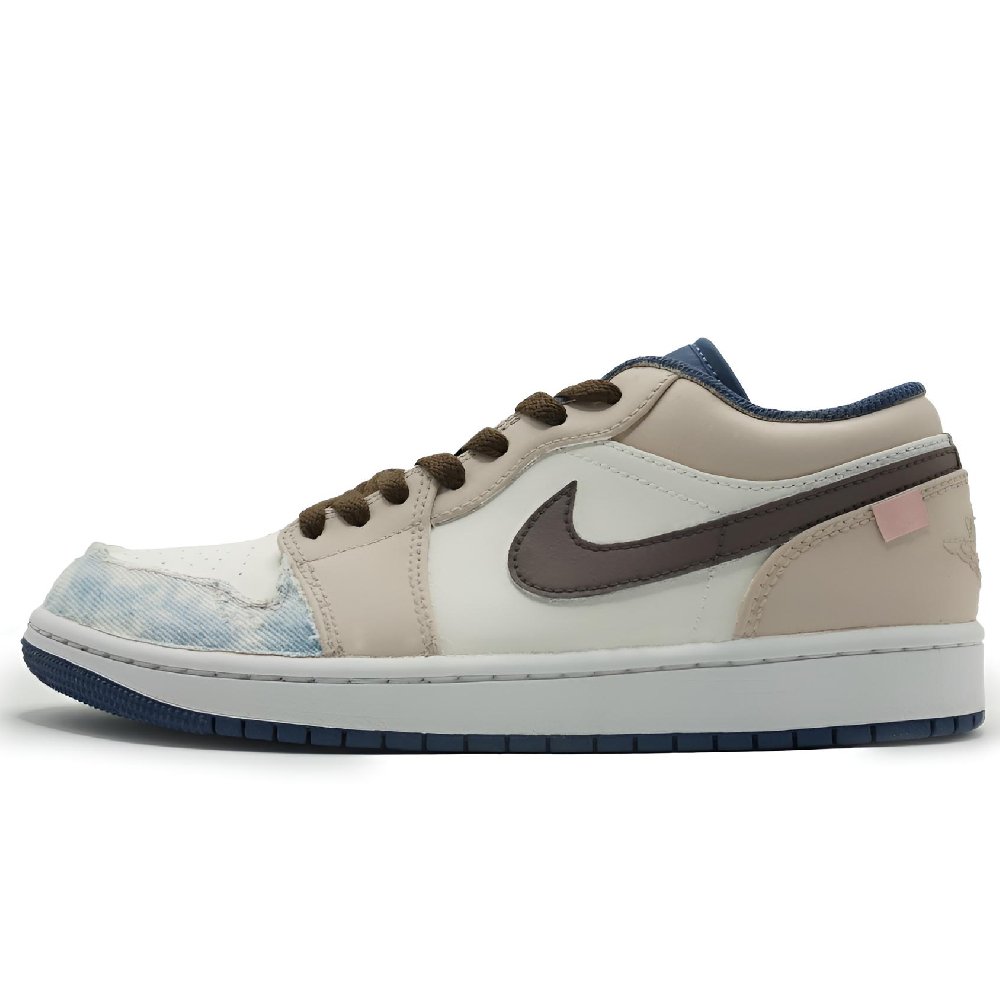 Jordan Air Jordan 1 Abrasion Resistant High Top Vintage Basketball Shoes Men's Khaki