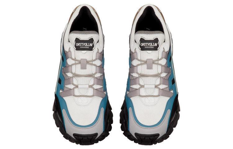 Valentino Climbers Anti Slip Wear Resistant Low Top Casual Shoes Men's Black Blue White