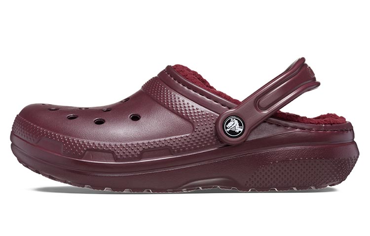 Crocs Classic Lined Clogs 'Dark Cherry'