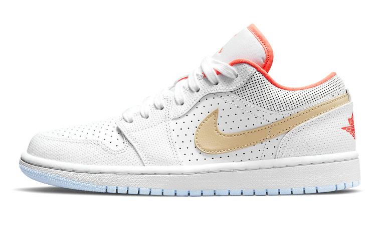 Jordan Air Jordan 1 Винтажные баскетбольные кроссовки Low Top Женские
