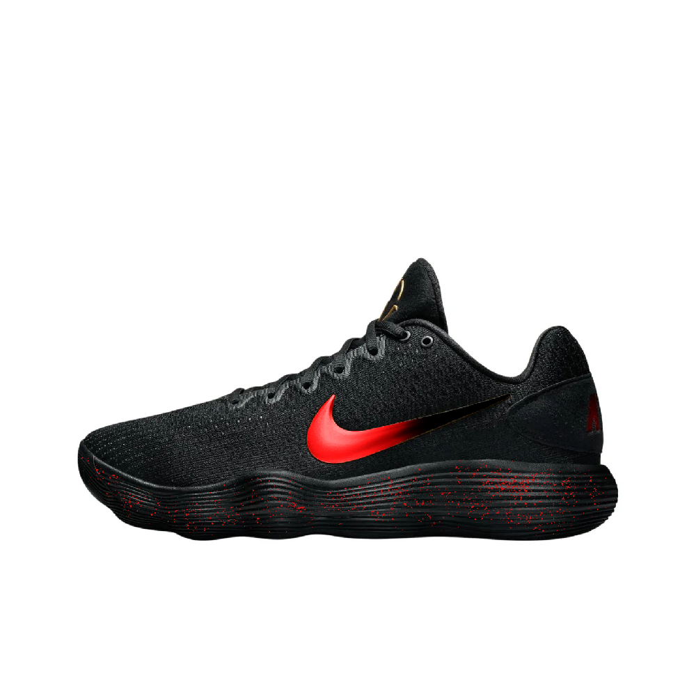 Nike Hyperdunk 2017 REDMAGIC Gradient Star Abrasion Resistant Low Top Basketball Shoes Unisex Black
