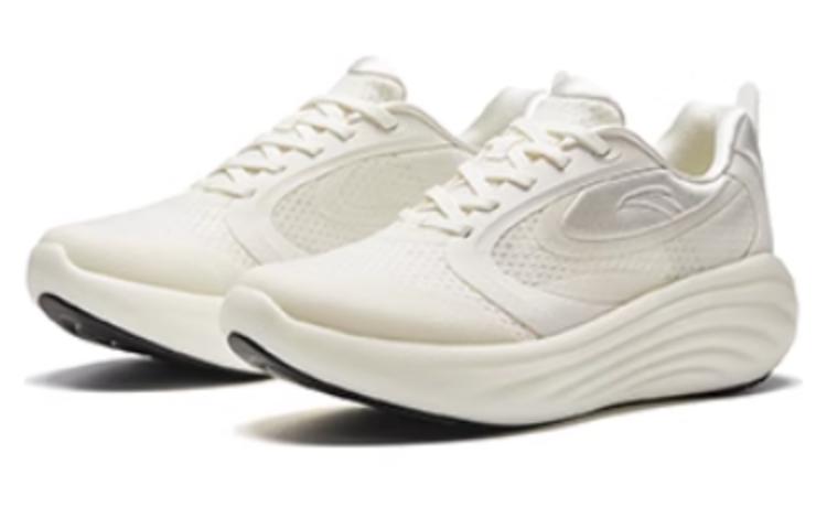 Anta Slip Resistant Abrasion Resistant Low top Casual Shoes Women's White