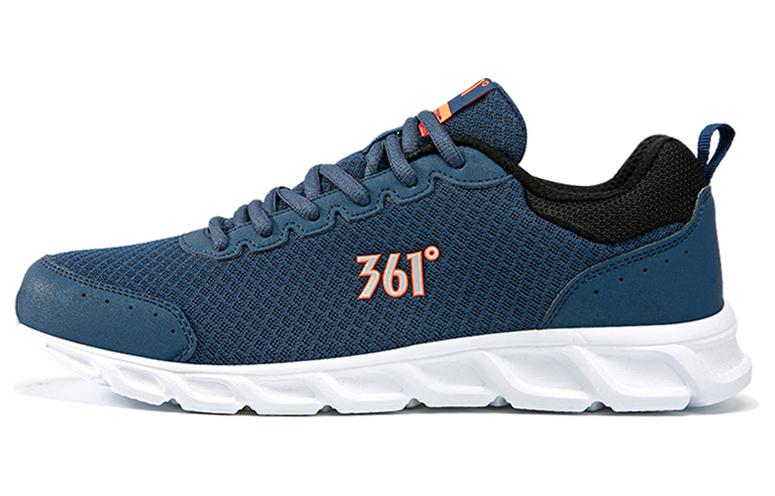 361° Shock Absorbers Slip Resistant Low top Running Shoes Men's Blue Black